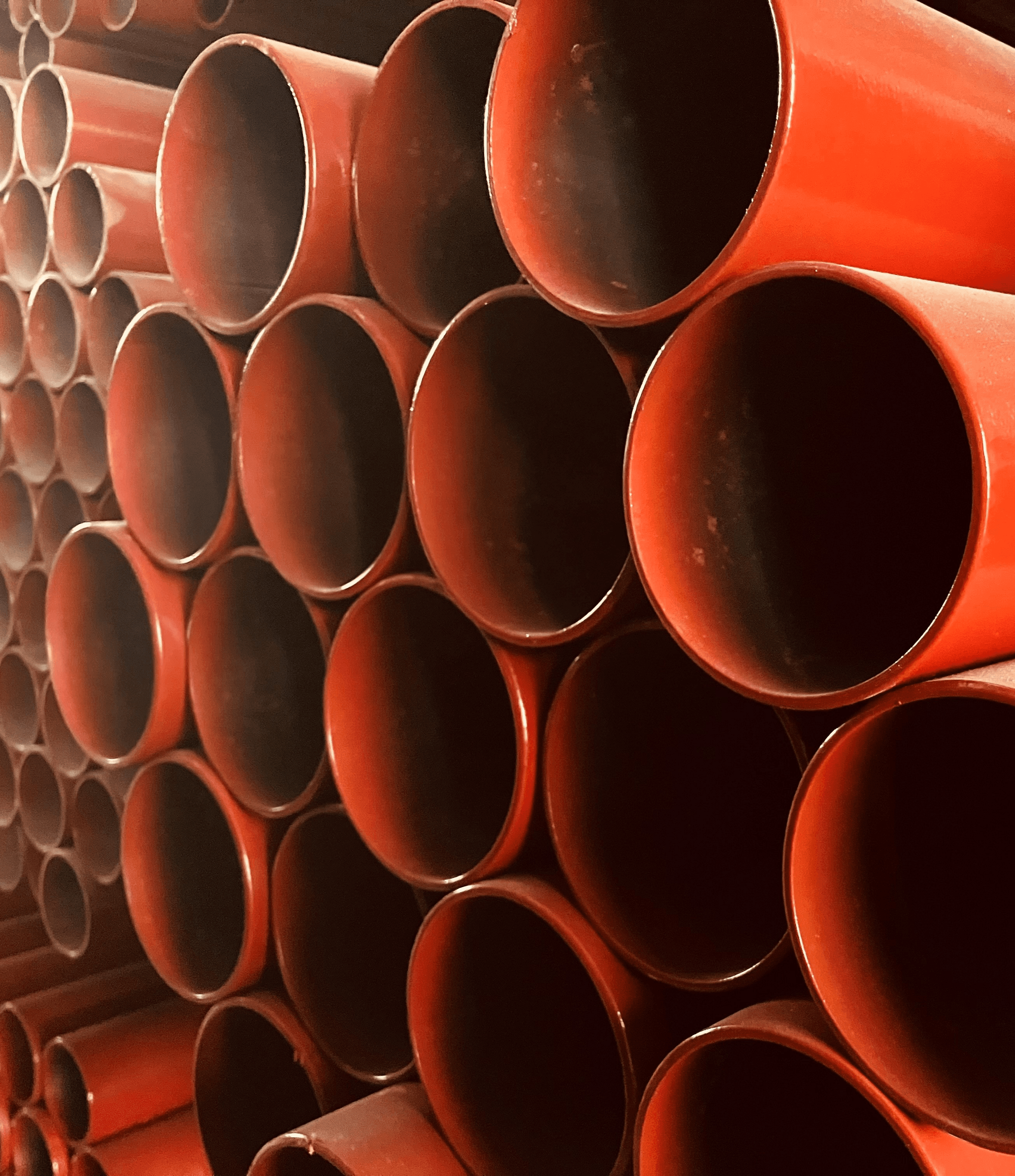 Porfestett gépészeti vezetékcsövek